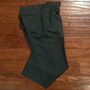 Men’s charcoal dress slacks